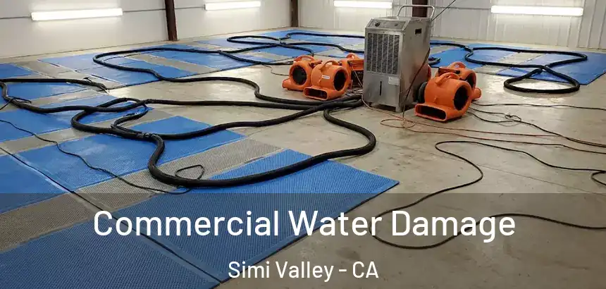  Commercial Water Damage Simi Valley - CA