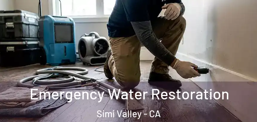 Emergency Water Restoration Simi Valley - CA